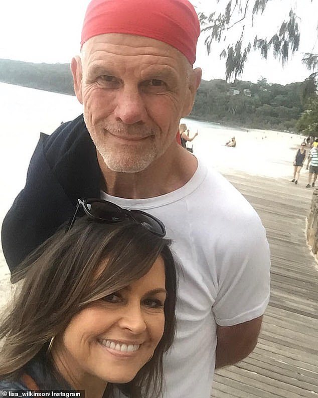 Republican Peter FitzSimons (pictured with wife Lisa Wilkinson) is behind a website dedicated to finding a new design for the Australian national flag