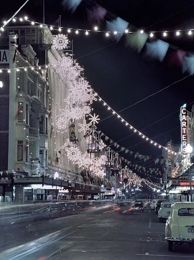 Perth Vintage Christmas, Murray St ca1960