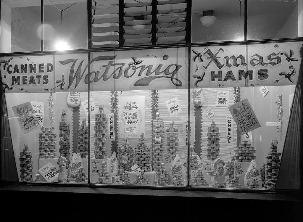 Perth Vintage Christmas Display, 1954