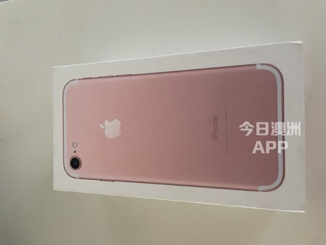 Iphone 7 玫瑰金 完整包装 原装配件