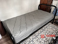 铁艺单人床床垫质量很好