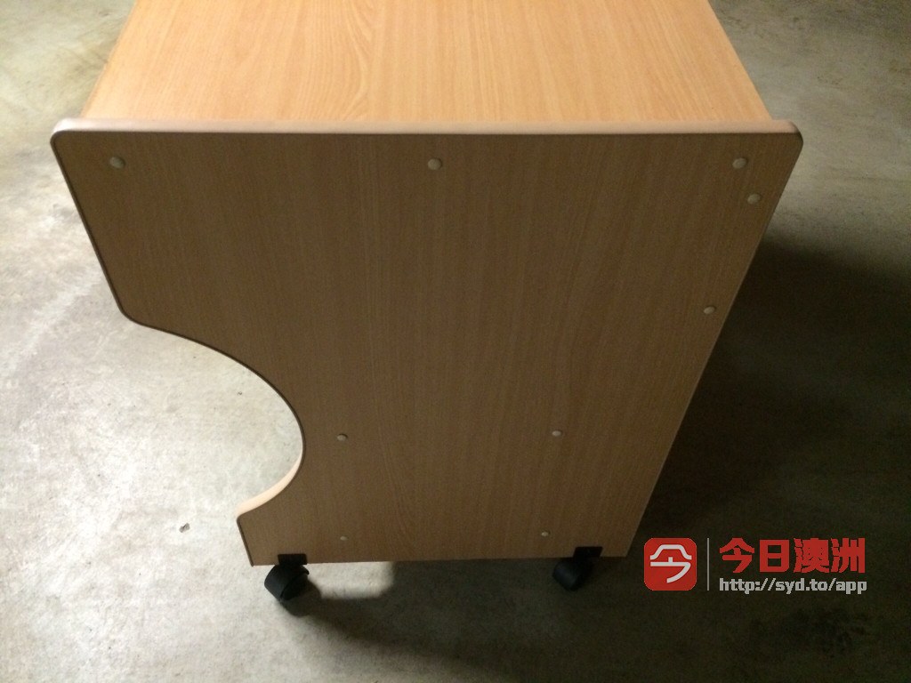 Kingsingle 实木床架加床垫 电脑桌