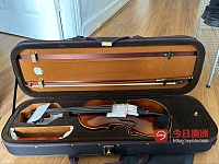 34小提琴 整板 99新