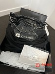 全新Chanel 22 bag 黑银中号