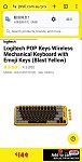 Logitech popkeys 无线机械键盘