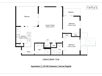 Carina Heights  市中心的2b2b1C   豪华公寓即日招租