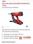 全新Hilti gx 3 ME combo