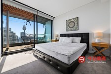 Haymarket 悉尼绿地中心高层2B2B1C带豪华家具出租