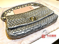 Miu Miu 经典水钻手包专柜正品