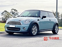 悉尼卖车出限量版 MiniCooper Ice blue冰川蓝Tiffany蓝