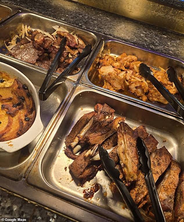 Food Star Sunshine in Melbourne's west said it was shutting up shop for good in a short announcement posted to its website on Monday (the buffet is pictured)