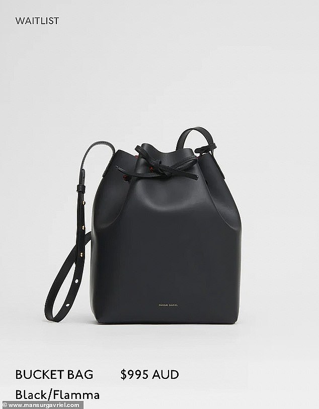 Heidi Eiser found a Mansur Gavriel Bucket Bag (pictured) in near-perfect condition for just $12