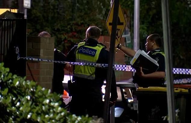 Two teenagers have been rushed to hospital after a shooting attack in Melbourne early this morning