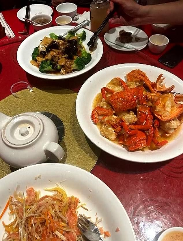 A dozen diners fell ill after enjoying a Chinese New Year meal at The Eight last Wednesday