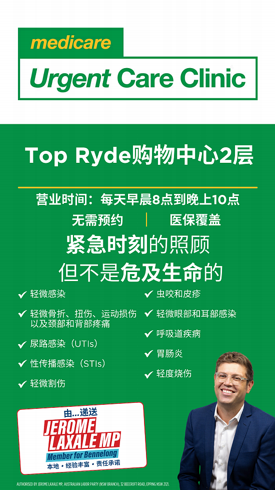 让医疗服务更便捷：Top Ryde Medicare 紧急护理诊所 - 1