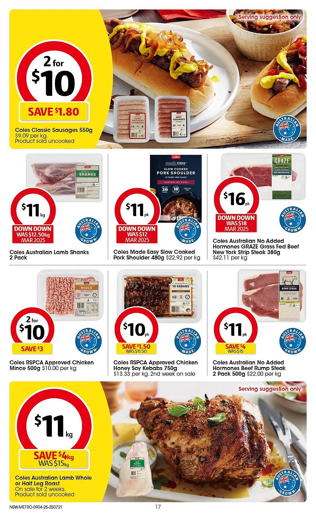 本周最新!澳洲各大超商特价商品一网打尽,大批好物骨折破半价!WWS、Coles、Aldi、UMall…(组图) - 69