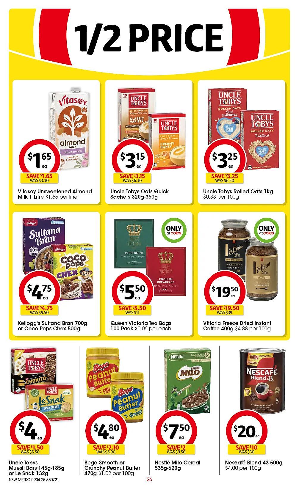 本周最新!澳洲各大超商特价商品一网打尽,大批好物骨折破半价!WWS、Coles、Aldi、UMall…(组图) - 78