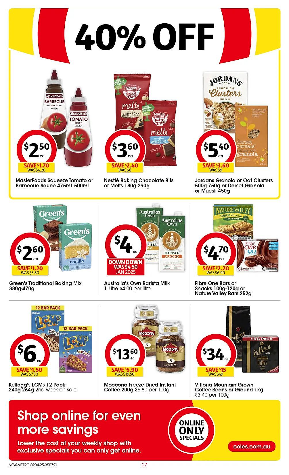 本周最新!澳洲各大超商特价商品一网打尽,大批好物骨折破半价!WWS、Coles、Aldi、UMall…(组图) - 79