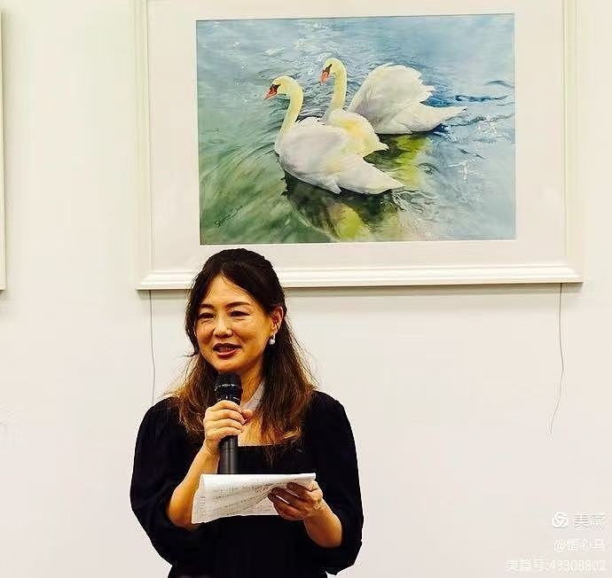 倩影迷离,琳琅溢彩——画家朱倩琳作品展正式开幕(组图) - 5