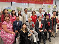 倩影迷离，琳琅溢彩——画家朱倩琳作品展正式开幕（组图）