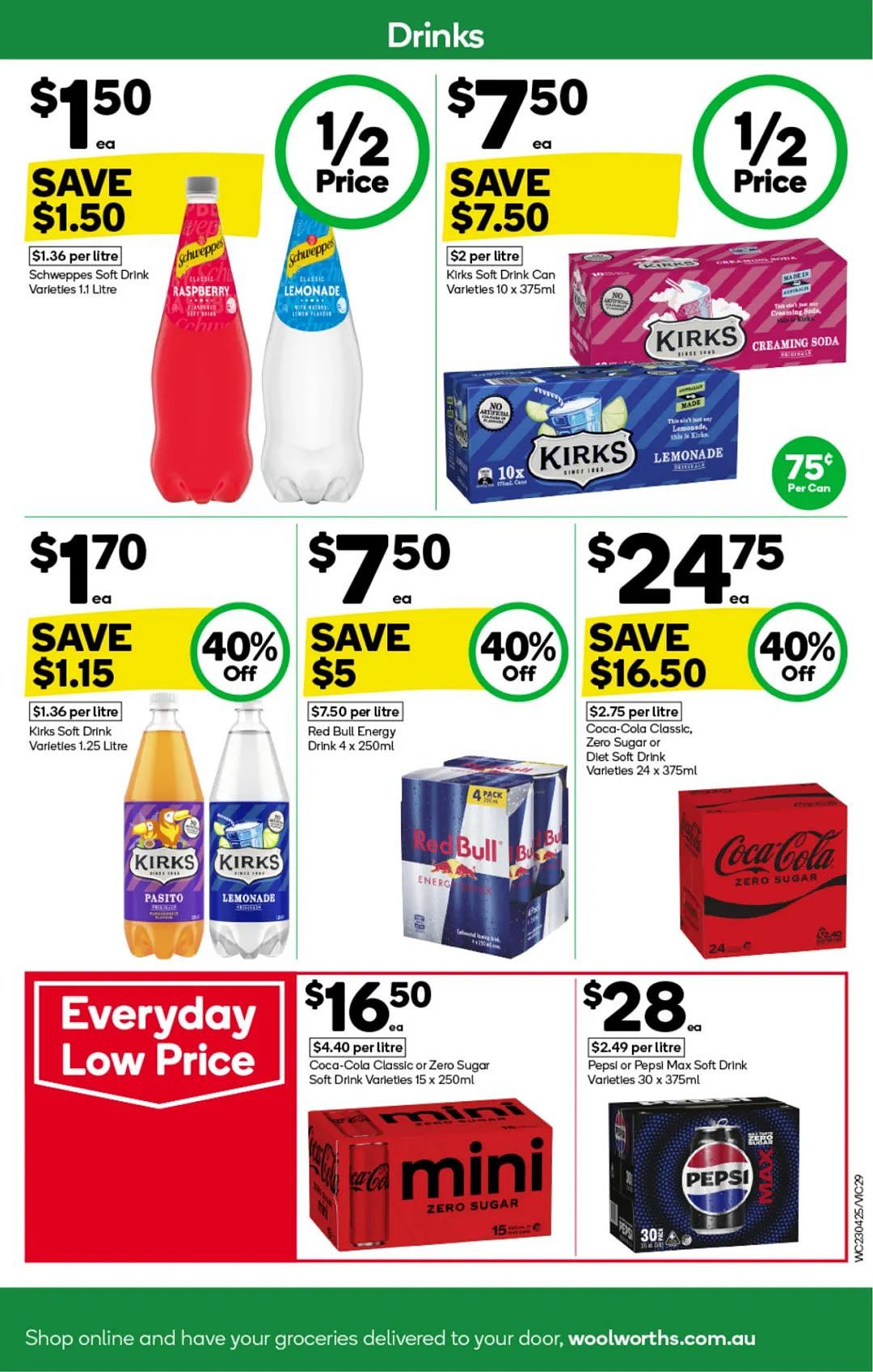 本周最新!澳洲各大超商特价商品一网打尽,大批好物骨折破半价!Woolworths、Coles、Aldi、UMall…(组图) - 29