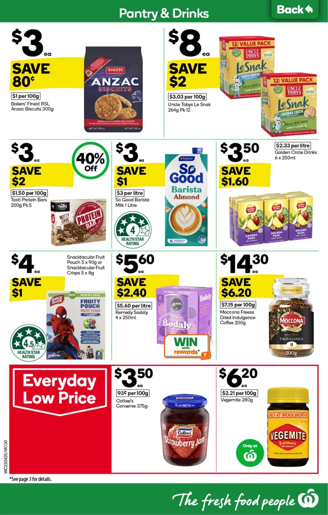 本周最新!澳洲各大超商特价商品一网打尽,大批好物骨折破半价!Woolworths、Coles、Aldi、UMall…(组图) - 30