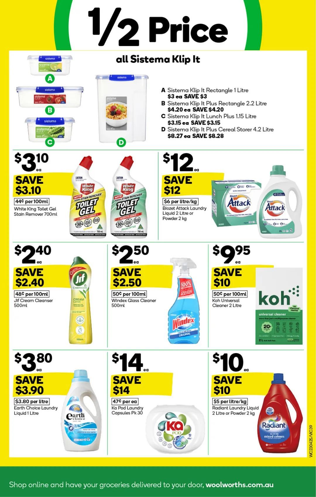 本周最新!澳洲各大超商特价商品一网打尽,大批好物骨折破半价!Woolworths、Coles、Aldi、UMall…(组图) - 39