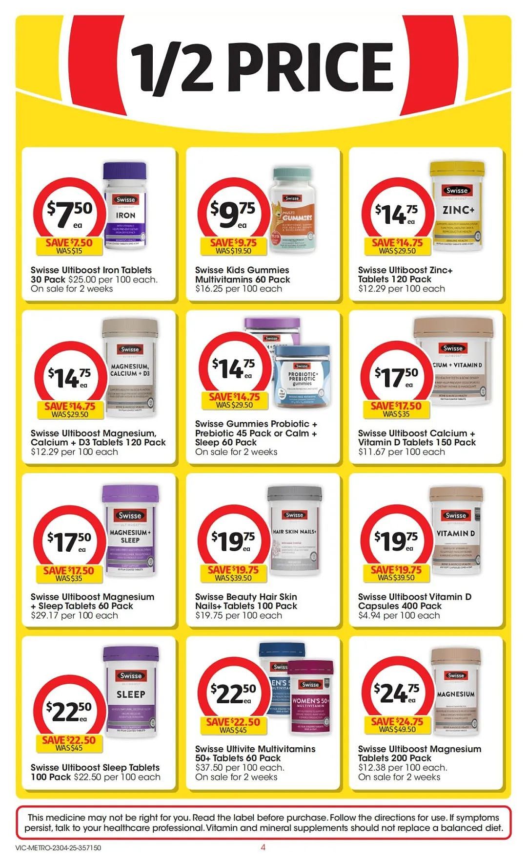 本周最新!澳洲各大超商特价商品一网打尽,大批好物骨折破半价!Woolworths、Coles、Aldi、UMall…(组图) - 48