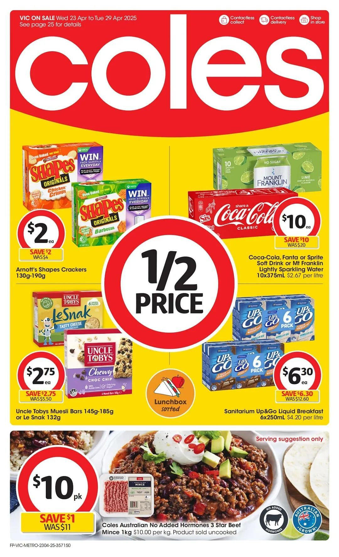 本周最新!澳洲各大超商特价商品一网打尽,大批好物骨折破半价!Woolworths、Coles、Aldi、UMall…(组图) - 45