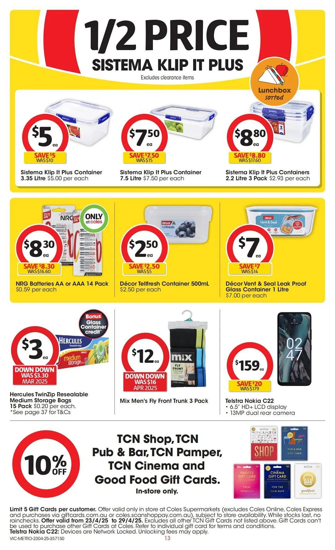 本周最新!澳洲各大超商特价商品一网打尽,大批好物骨折破半价!Woolworths、Coles、Aldi、UMall…(组图) - 57