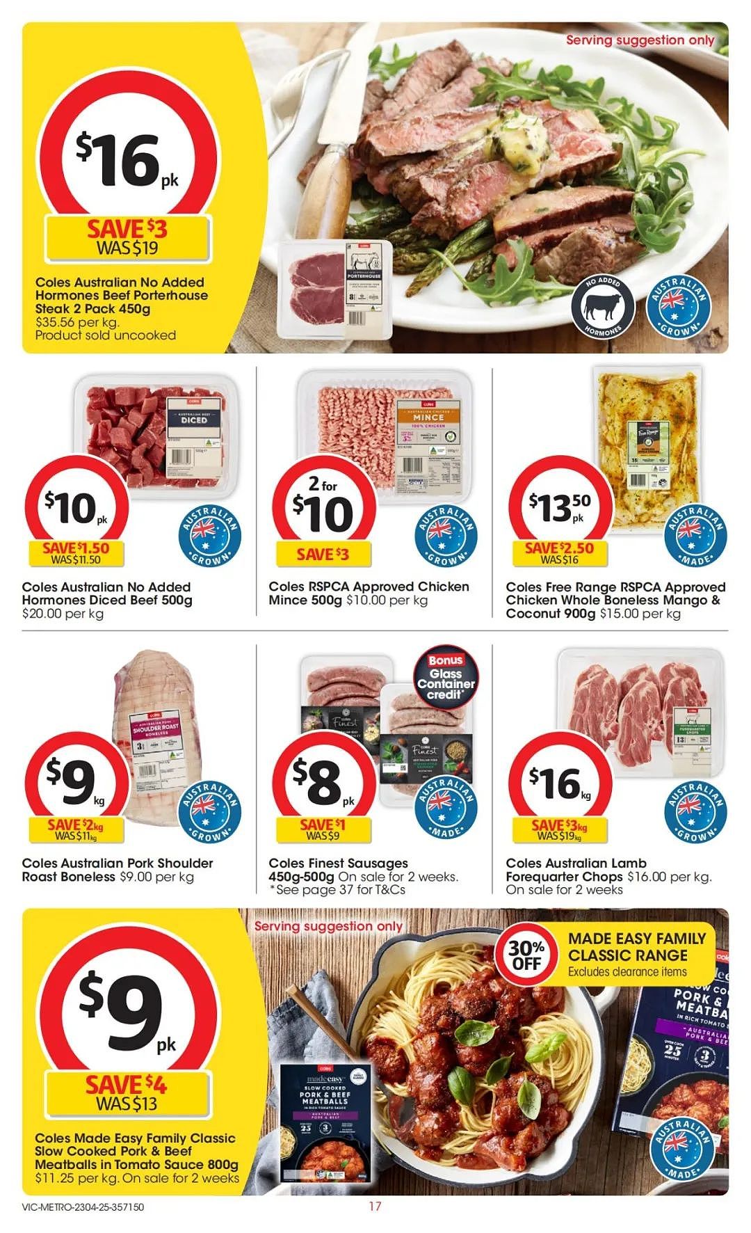 本周最新!澳洲各大超商特价商品一网打尽,大批好物骨折破半价!Woolworths、Coles、Aldi、UMall…(组图) - 61