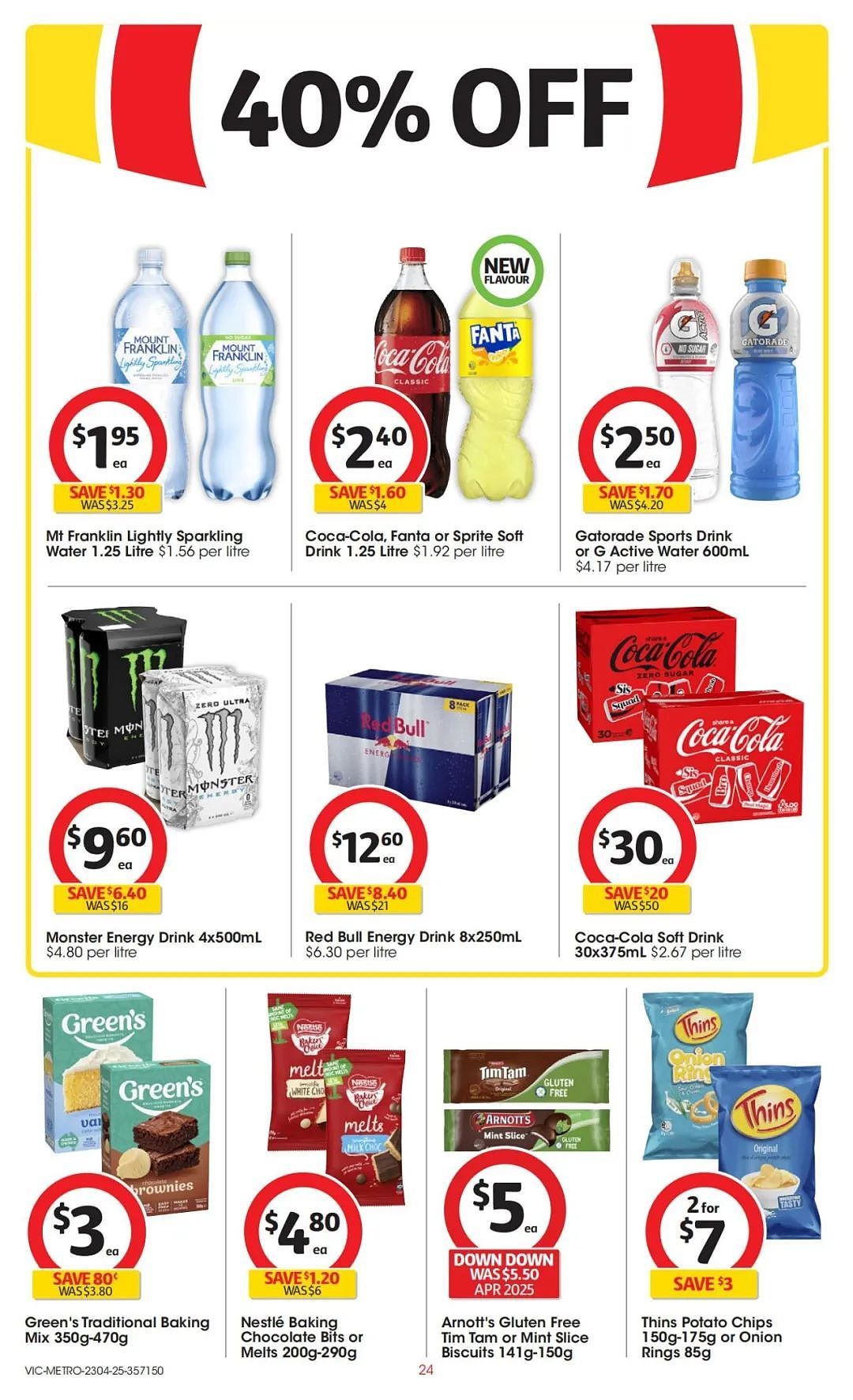 本周最新!澳洲各大超商特价商品一网打尽,大批好物骨折破半价!Woolworths、Coles、Aldi、UMall…(组图) - 68