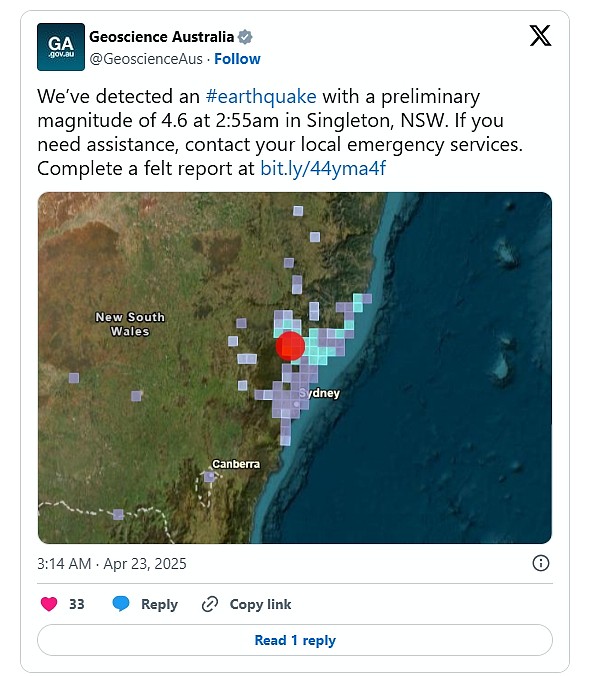 4.6级地震后近12小时,新州又发生2.7级余震!部分地区有震感(组图) - 4