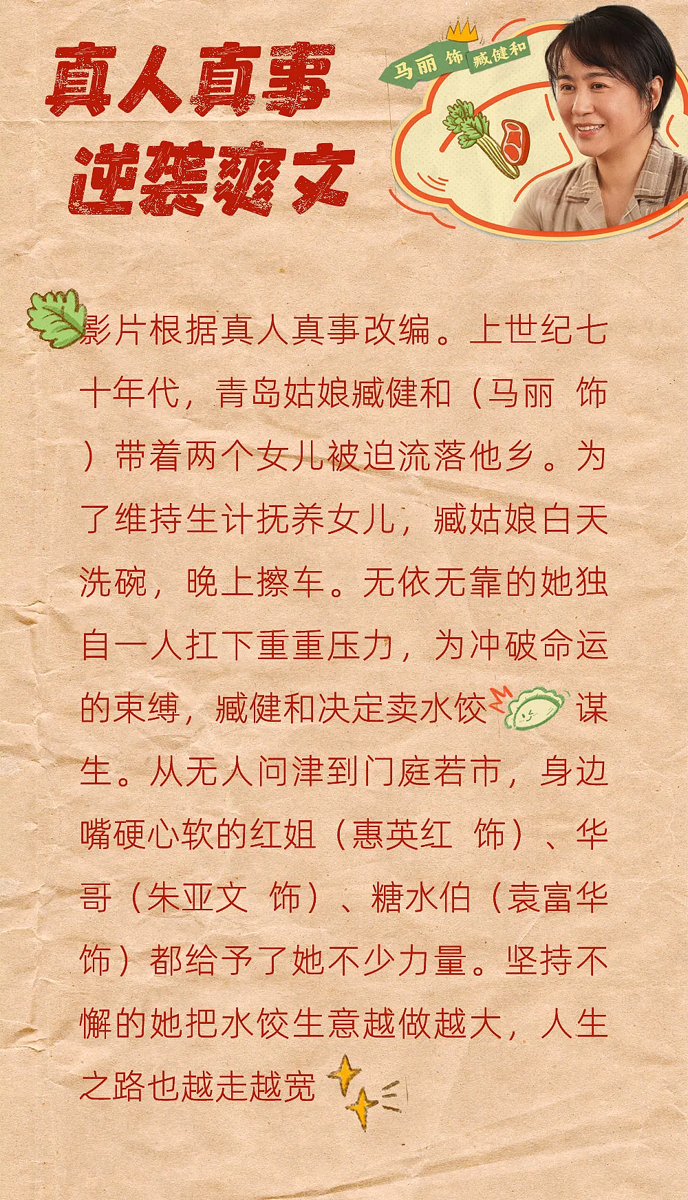 致敬异乡打拼的你，刘伟强 x 马丽新作《水饺皇后》海外上映 - 2