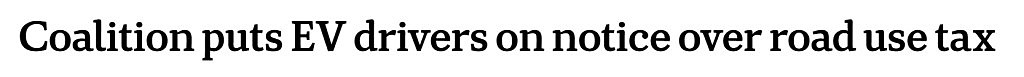 联盟党承诺向电动车征收道路使用费!“让油车补贴电动车不公平”(组图) - 1
