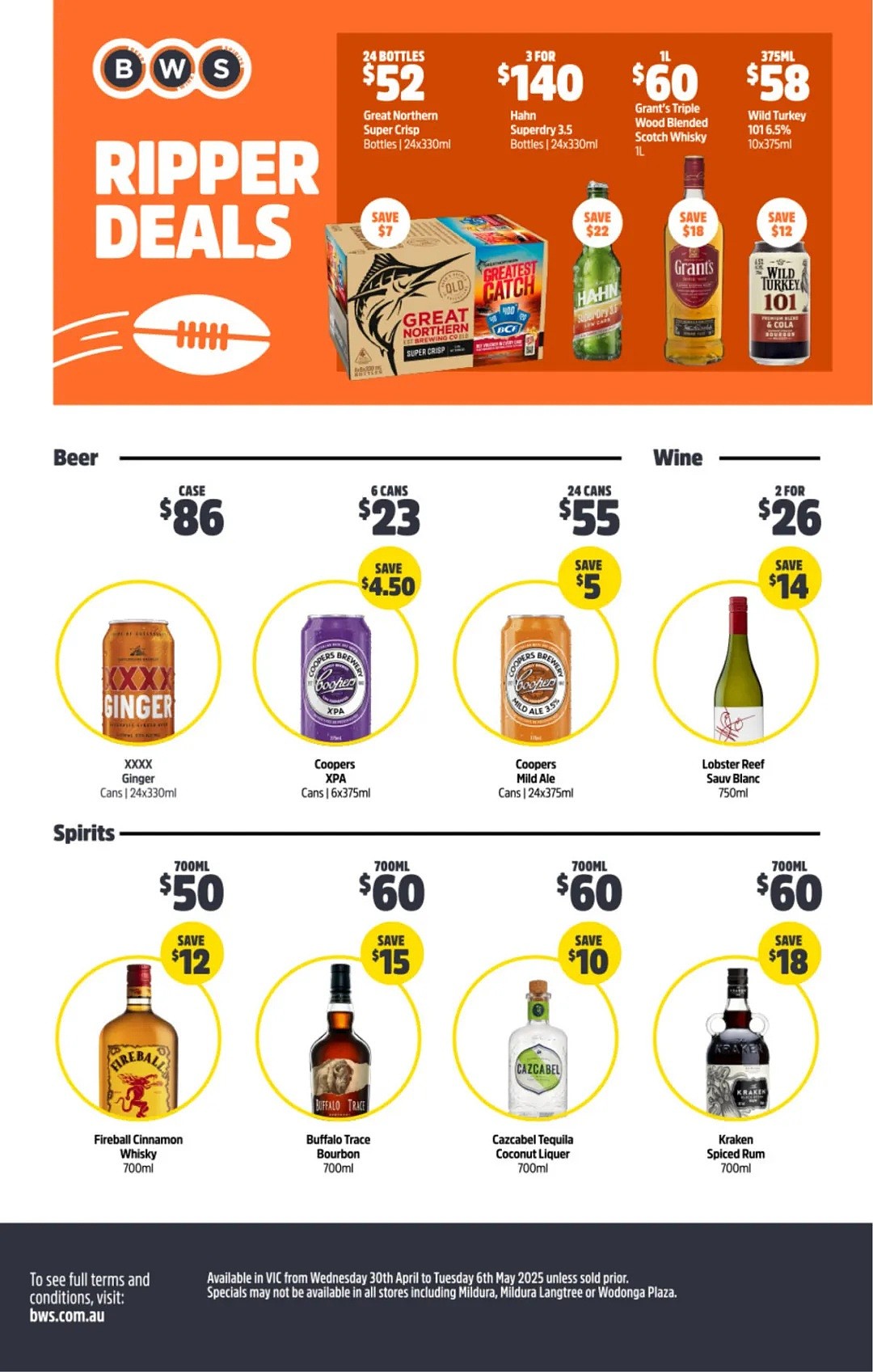 本周最新!澳洲各大超商特价商品一网打尽,大批好物骨折破半价!WWS、Coles、Aldi、UMall…(组图) - 49