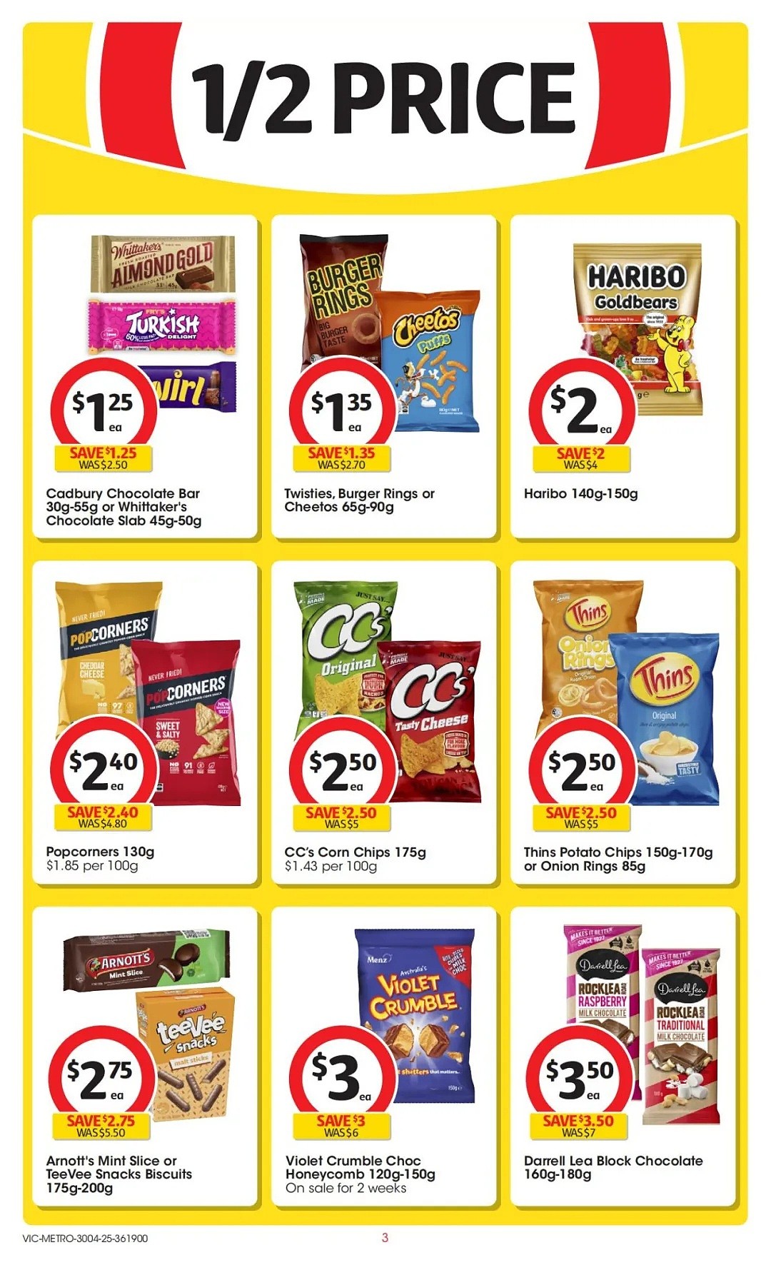 本周最新!澳洲各大超商特价商品一网打尽,大批好物骨折破半价!WWS、Coles、Aldi、UMall…(组图) - 78