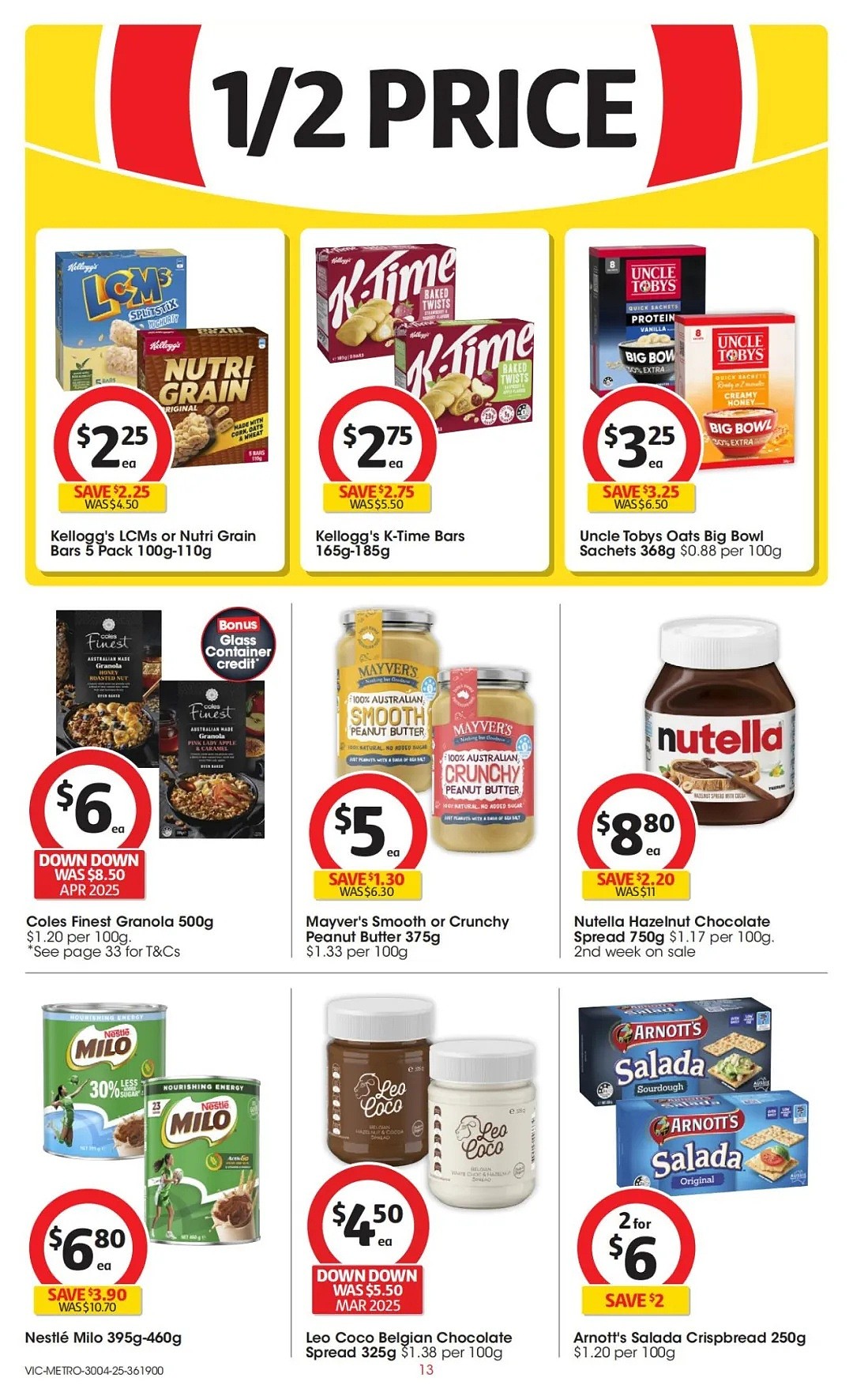 本周最新!澳洲各大超商特价商品一网打尽,大批好物骨折破半价!WWS、Coles、Aldi、UMall…(组图) - 88