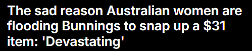 Bunnings“防身利器”网上走红,女生出门必备!仅售$31,安全感拉满(视频/组图) - 1