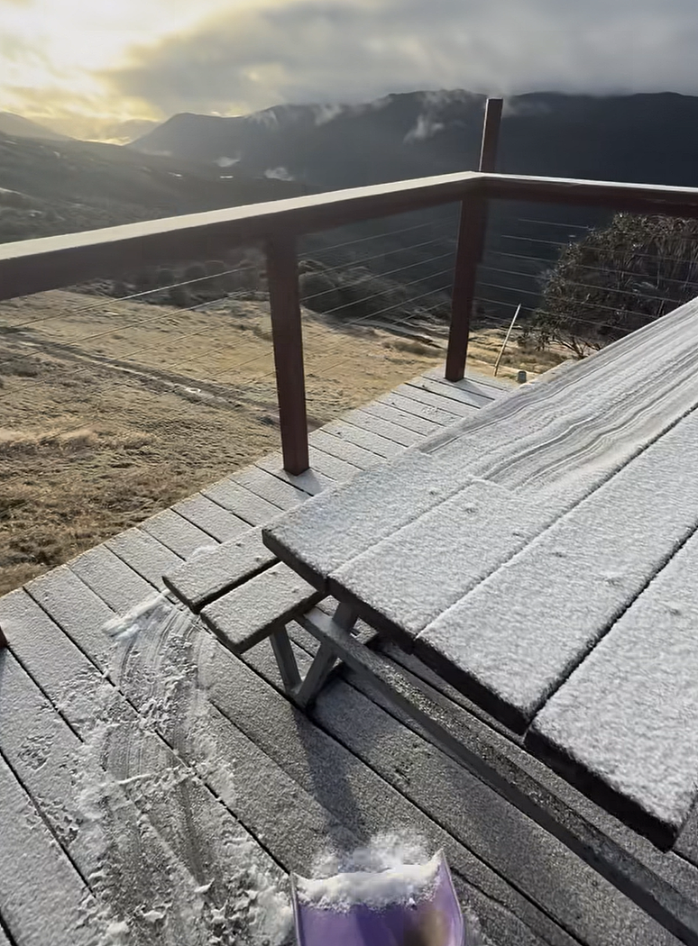 梦幻初雪降临澳洲雪山,冬季序幕拉开!气象局:下周或有更多降雪(图) - 2