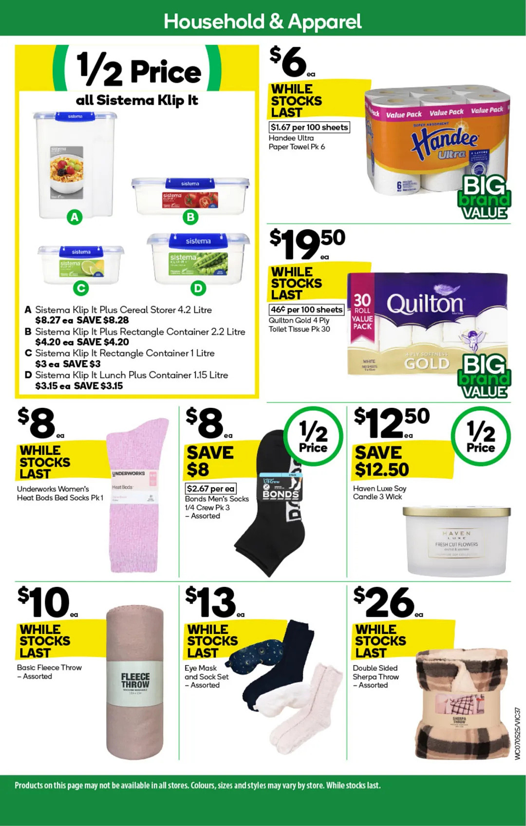 本周最新!澳洲各大超商特价商品一网打尽,大批好物骨折破半价!WWS、Coles、Aldi、UMall…(组图) - 37