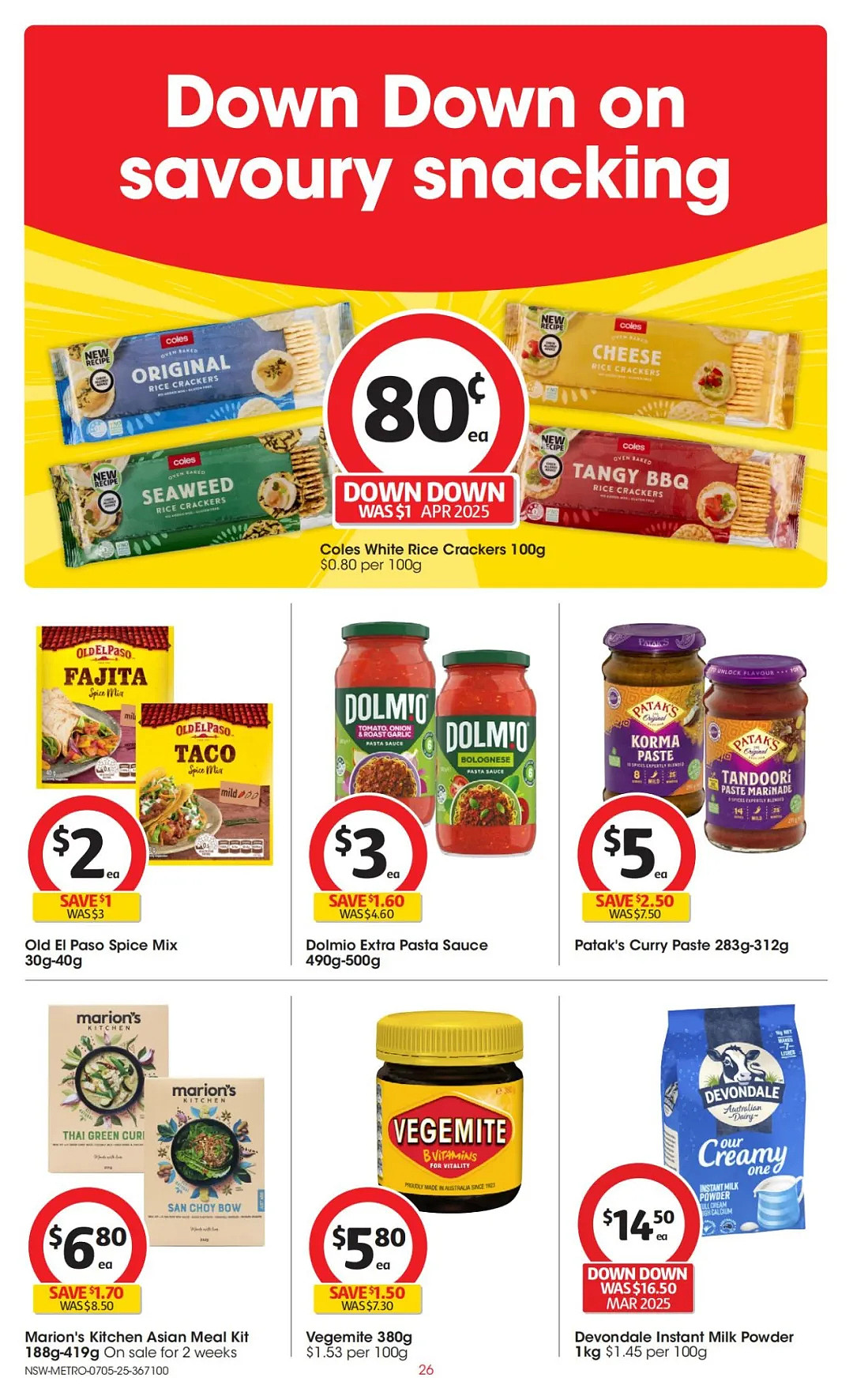 本周最新!澳洲各大超商特价商品一网打尽,大批好物骨折破半价!WWS、Coles、Aldi、UMall…(组图) - 93