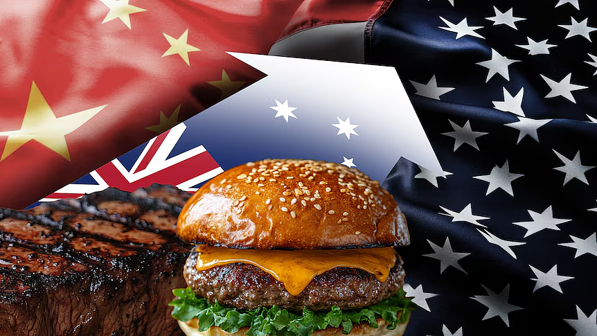 美国对华牛肉出口停滞，澳洲牛肉抢占市场！出口量创新高（组图） - 2