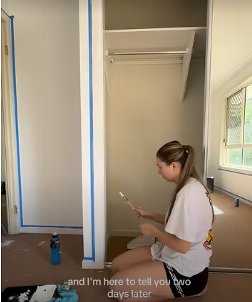 买房一时爽,刷墙火葬场!澳女为省钱DIY,酸痛到崩溃(组图) - 2