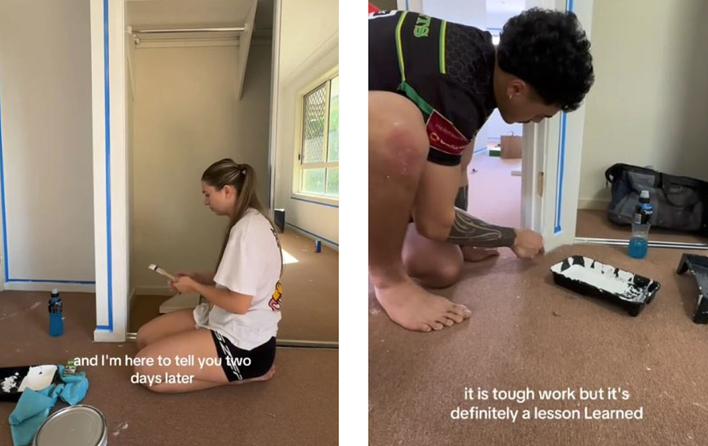 买房一时爽,刷墙火葬场!澳女为省钱DIY,酸痛到崩溃(组图) - 3