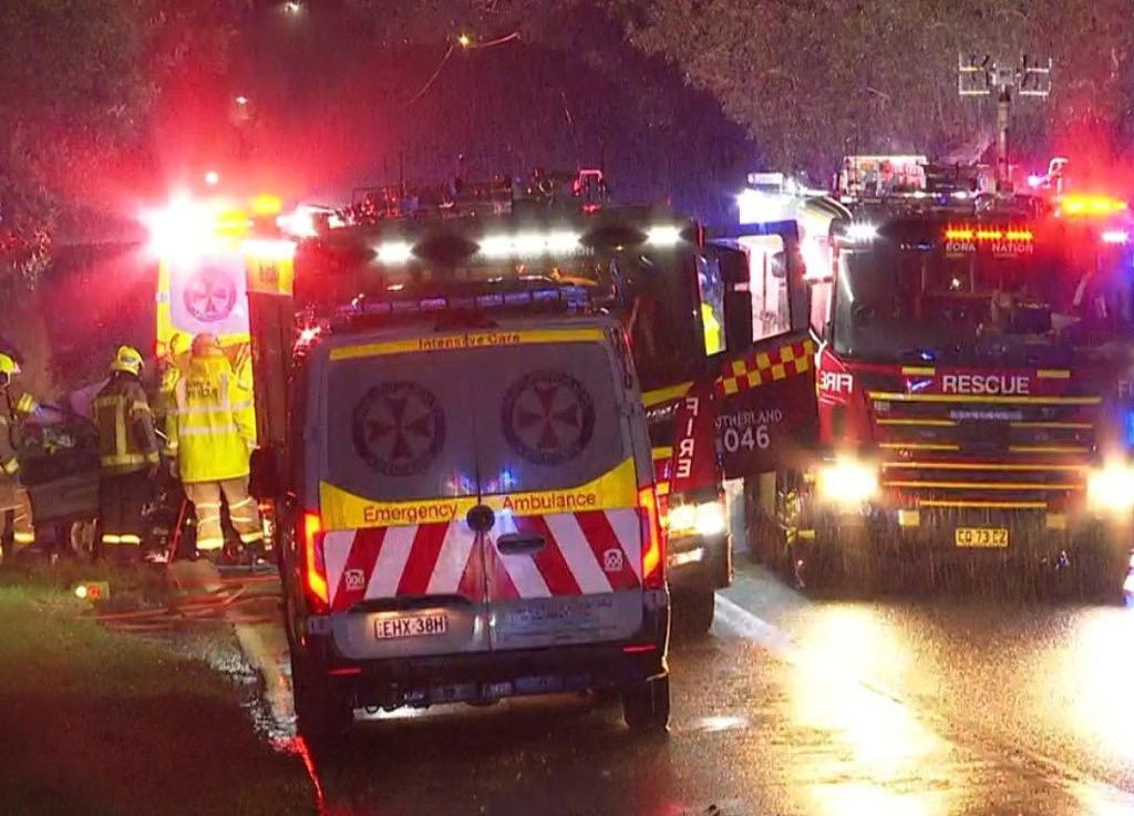 悲剧！悉尼街头发生致命车祸，汽车驶离道路撞上2棵树，司机当场死亡（组图） - 2