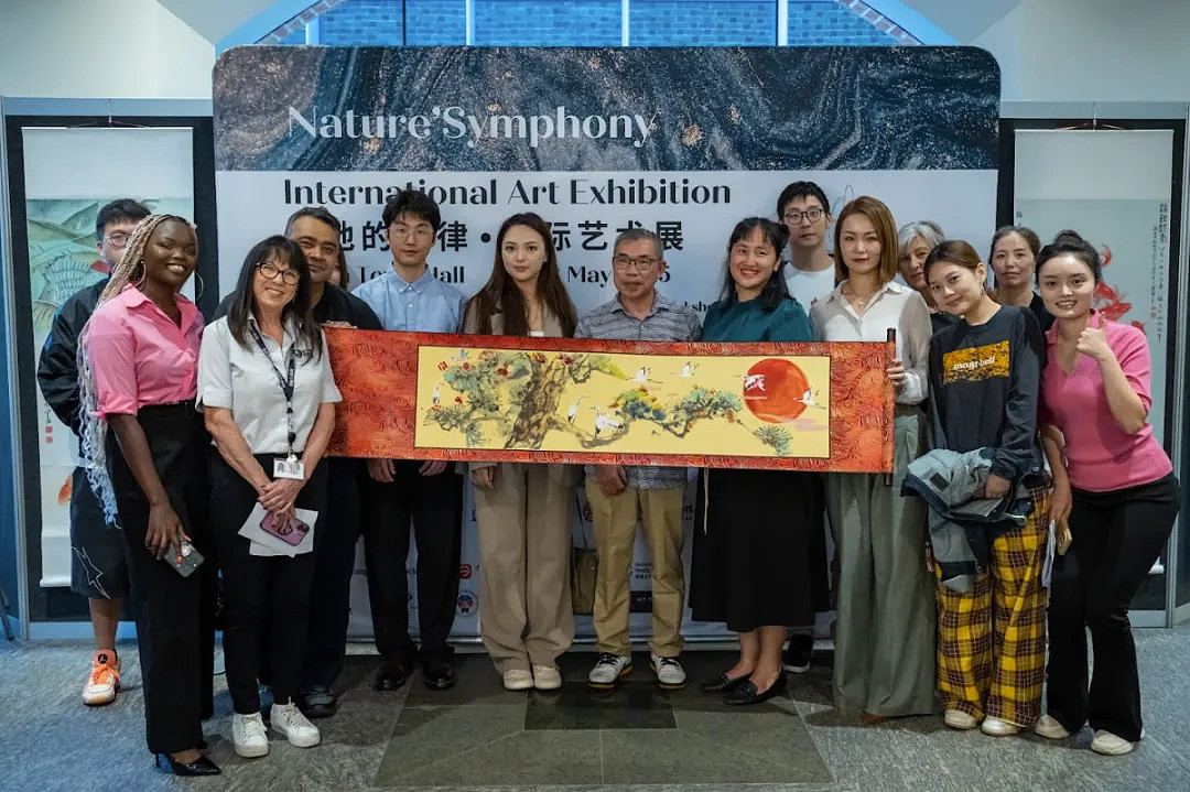 《大地的韵律》国际艺术展——中澳艺术家共绘自然之歌，践行文化可持续发展（组图） - 3