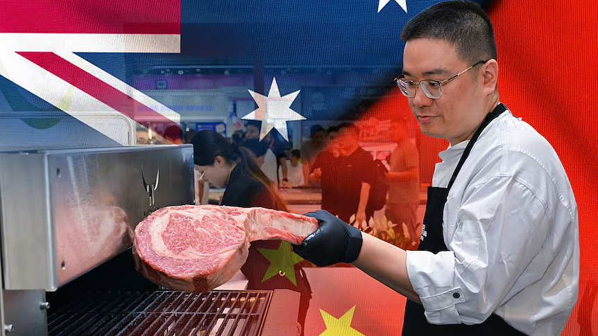 中美贸易战，澳洲牛肉“赢麻了”！对华出口量激增（组图） - 2
