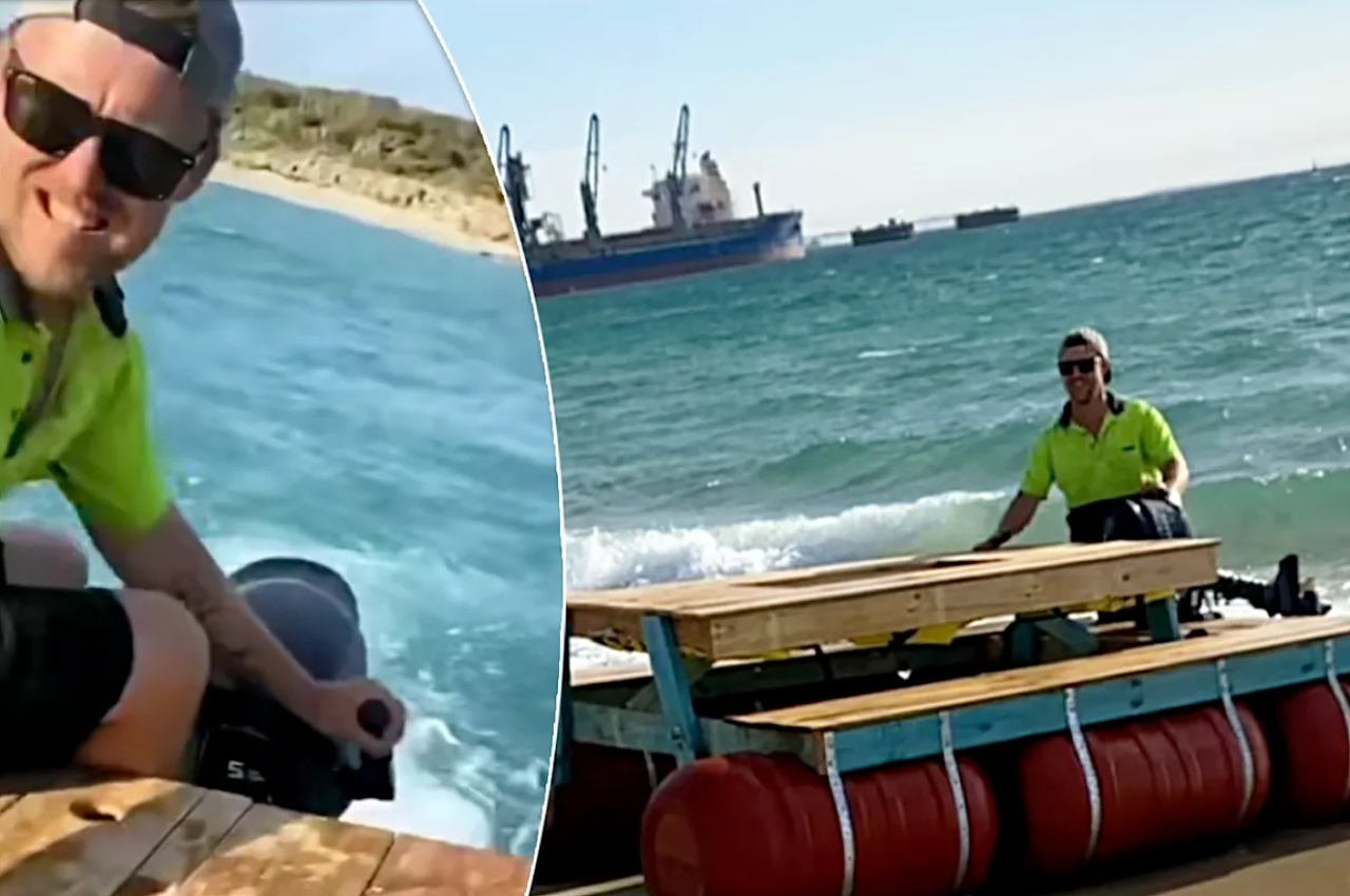 珀斯Tradie自制小船，走红网络！自称：这是最澳洲的船（图/GIF） - 3