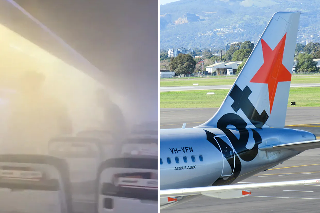 Jetstar乘客登机后被眼前一幕惊呆！机舱烟雾缭绕如同火灾现场，原因竟是...（视频/组图） - 2
